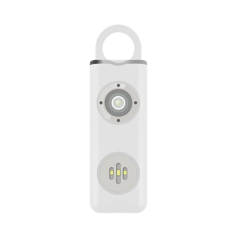Personal Safety Alarm — 130dB Siren & Strobe Keychain