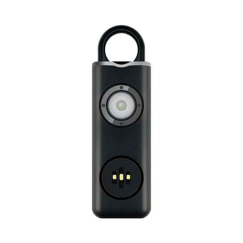 Personal Safety Alarm — 130dB Siren & Strobe Keychain