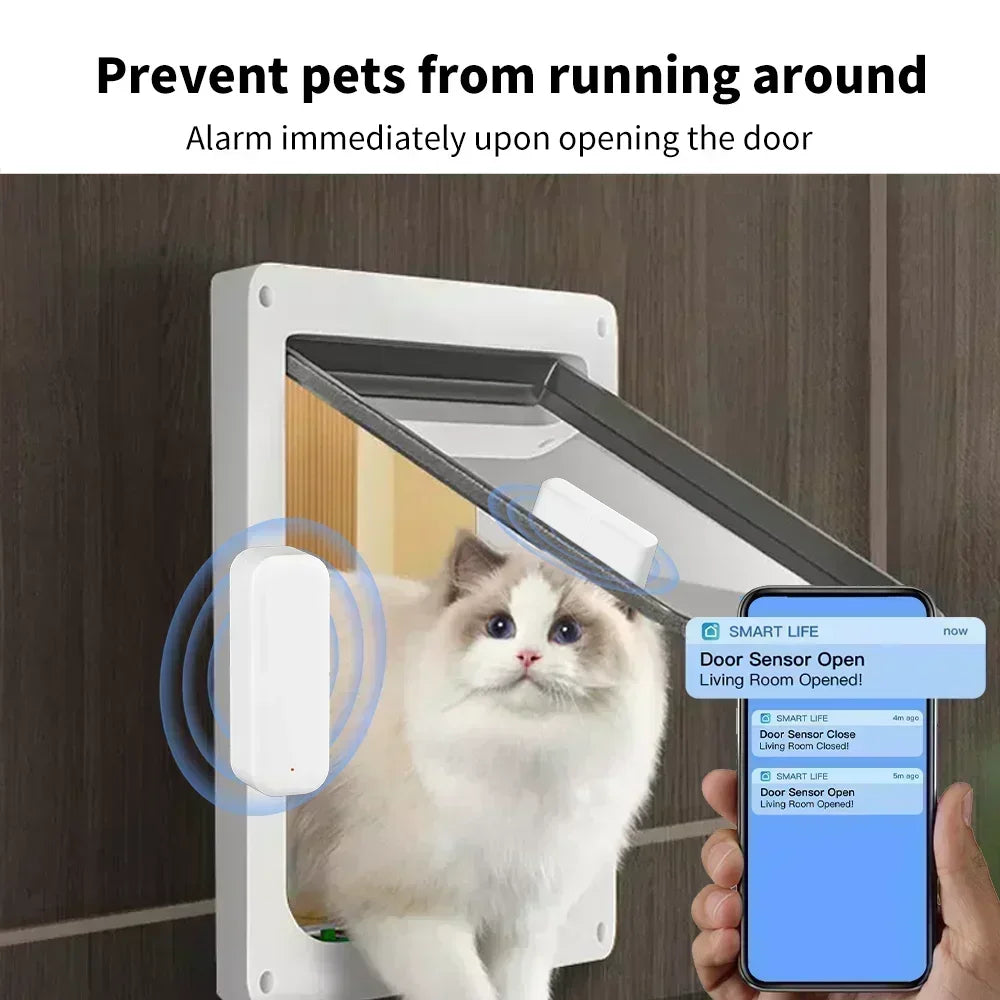 Smart Door & Window Sensor — WiFi Alerts to Your Phone