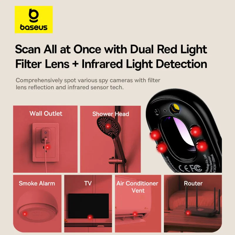 Hidden Camera Detector — Anti-Spy Scanner & Door Alarm